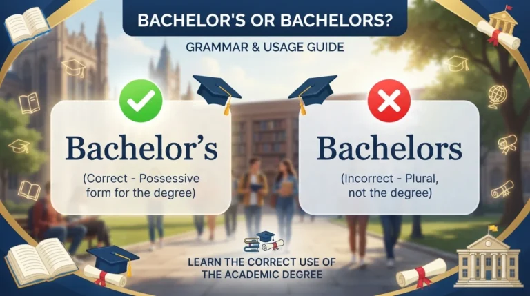 bachelor's or bachelors