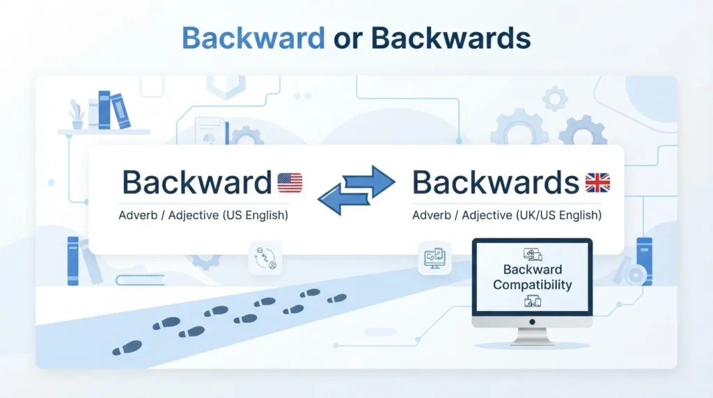 backward or backwards