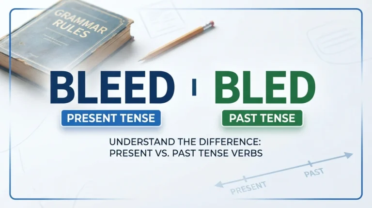 bleed or bled