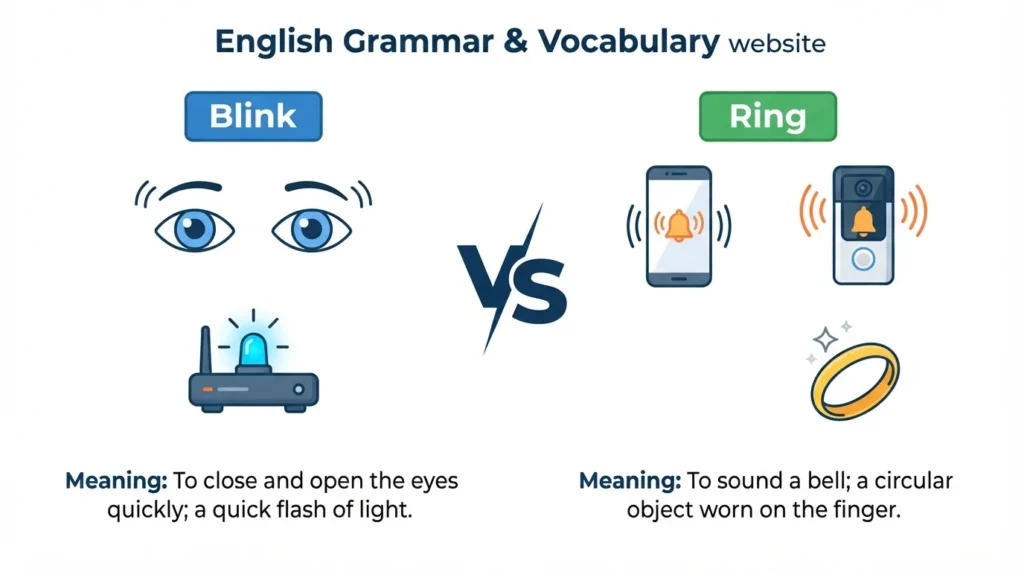 blink or ring