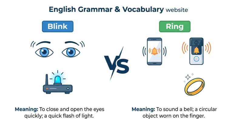 blink or ring