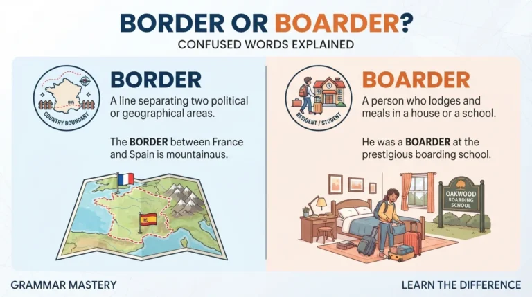 border or boarder