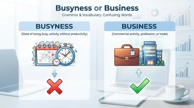 busyness or business