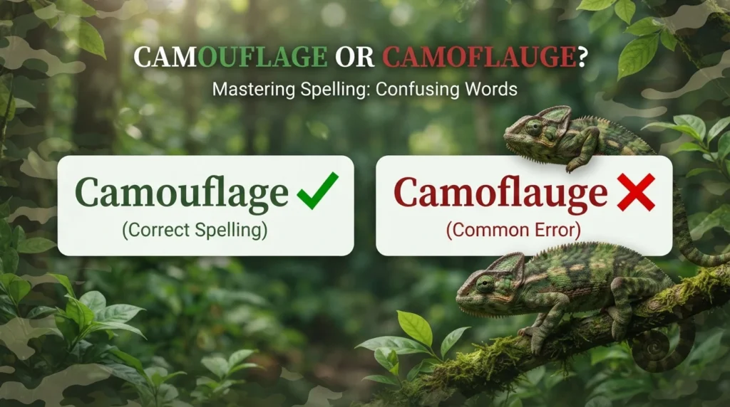 camouflage or camoflauge