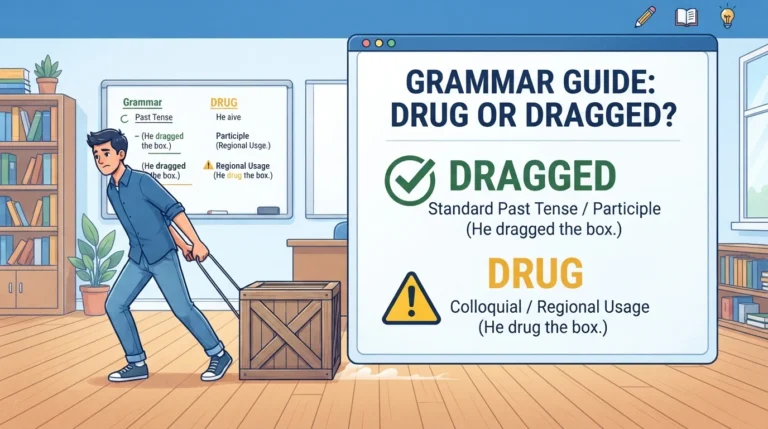 drug or dragged