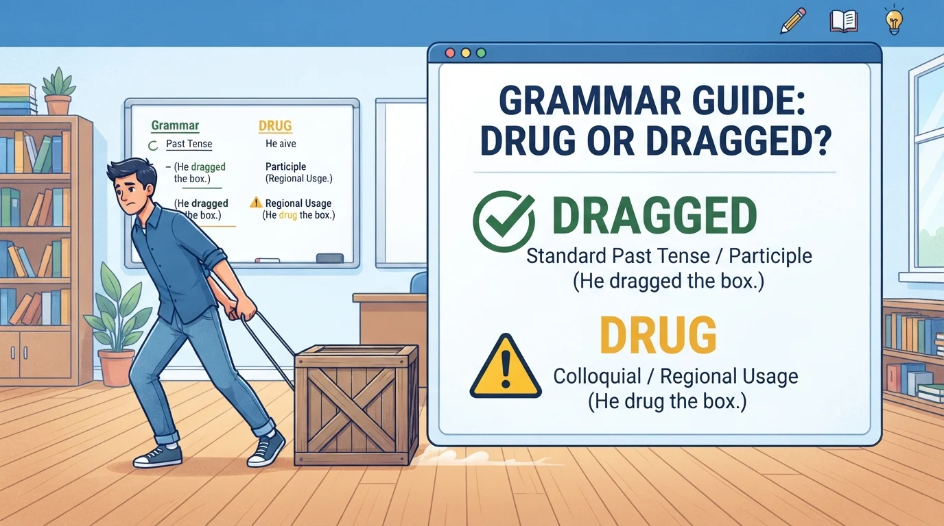 drug or dragged