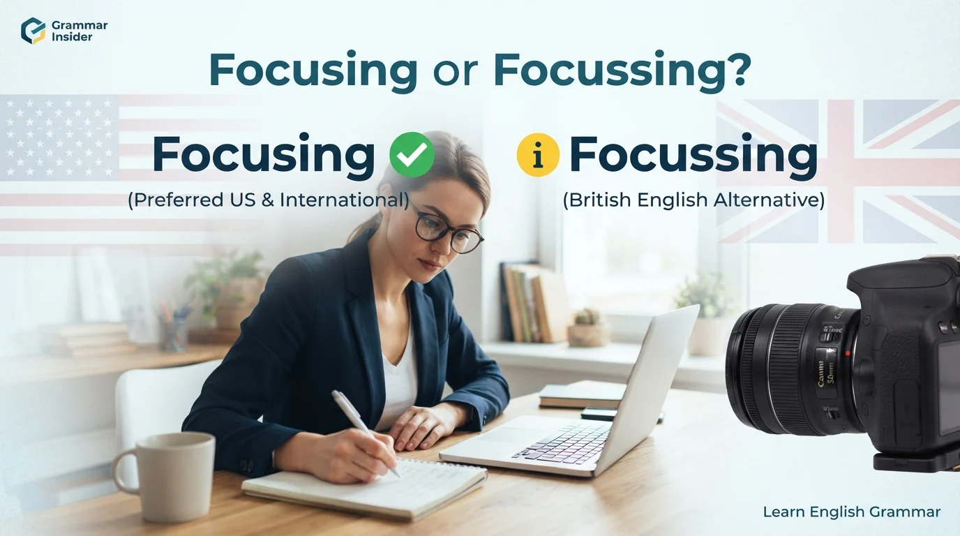 focussing or focusing