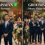 groomsman or groomsmen