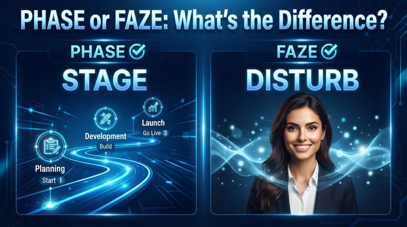 phase or faze