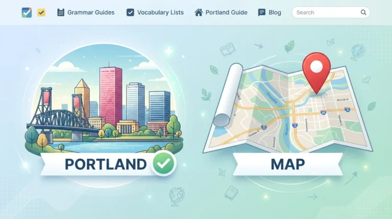 portland or map