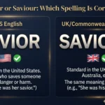 savior or saviour