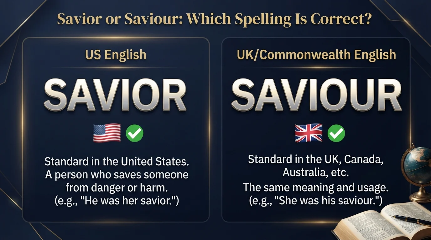 savior or saviour