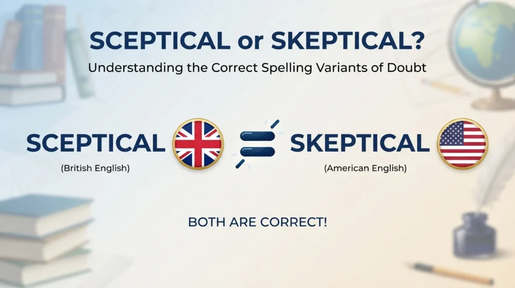 sceptical or skeptical