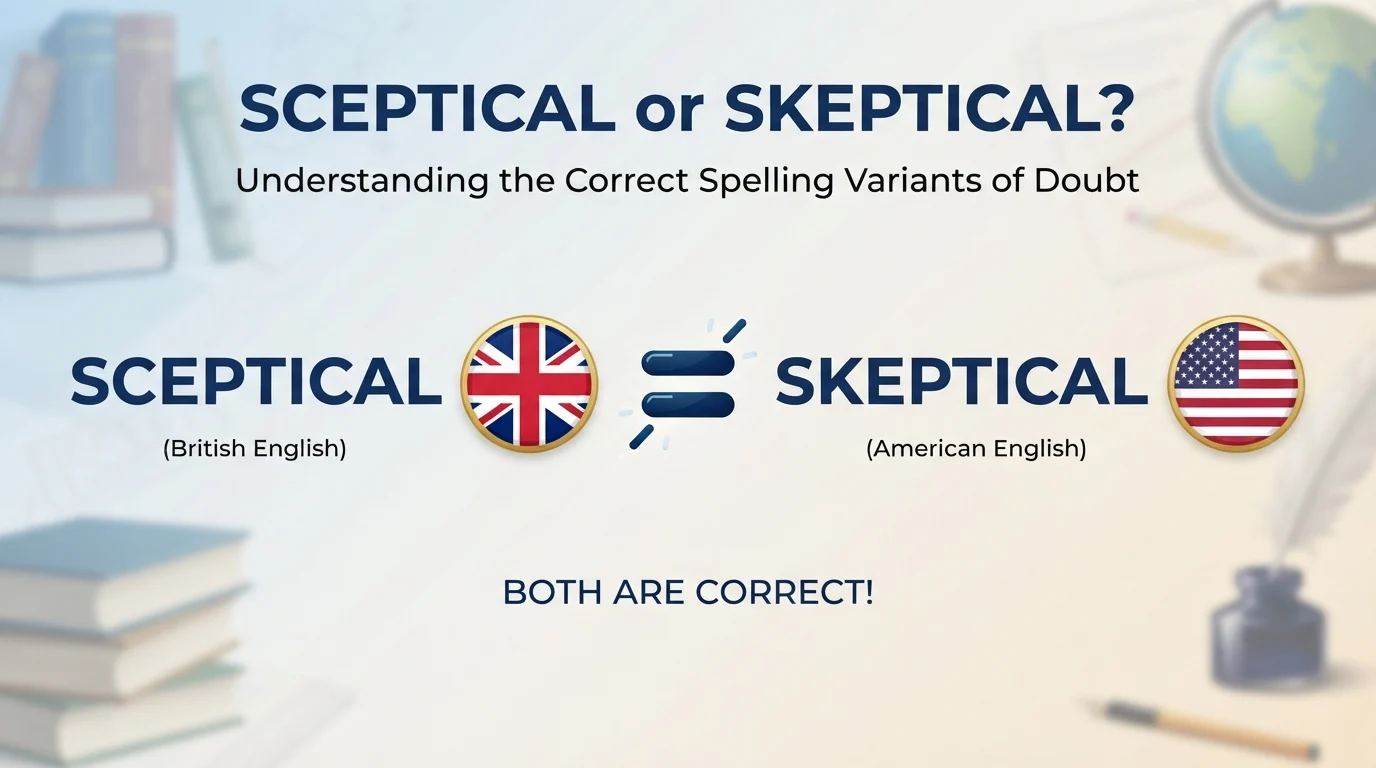 sceptical or skeptical