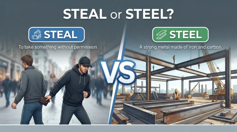 steal or steel