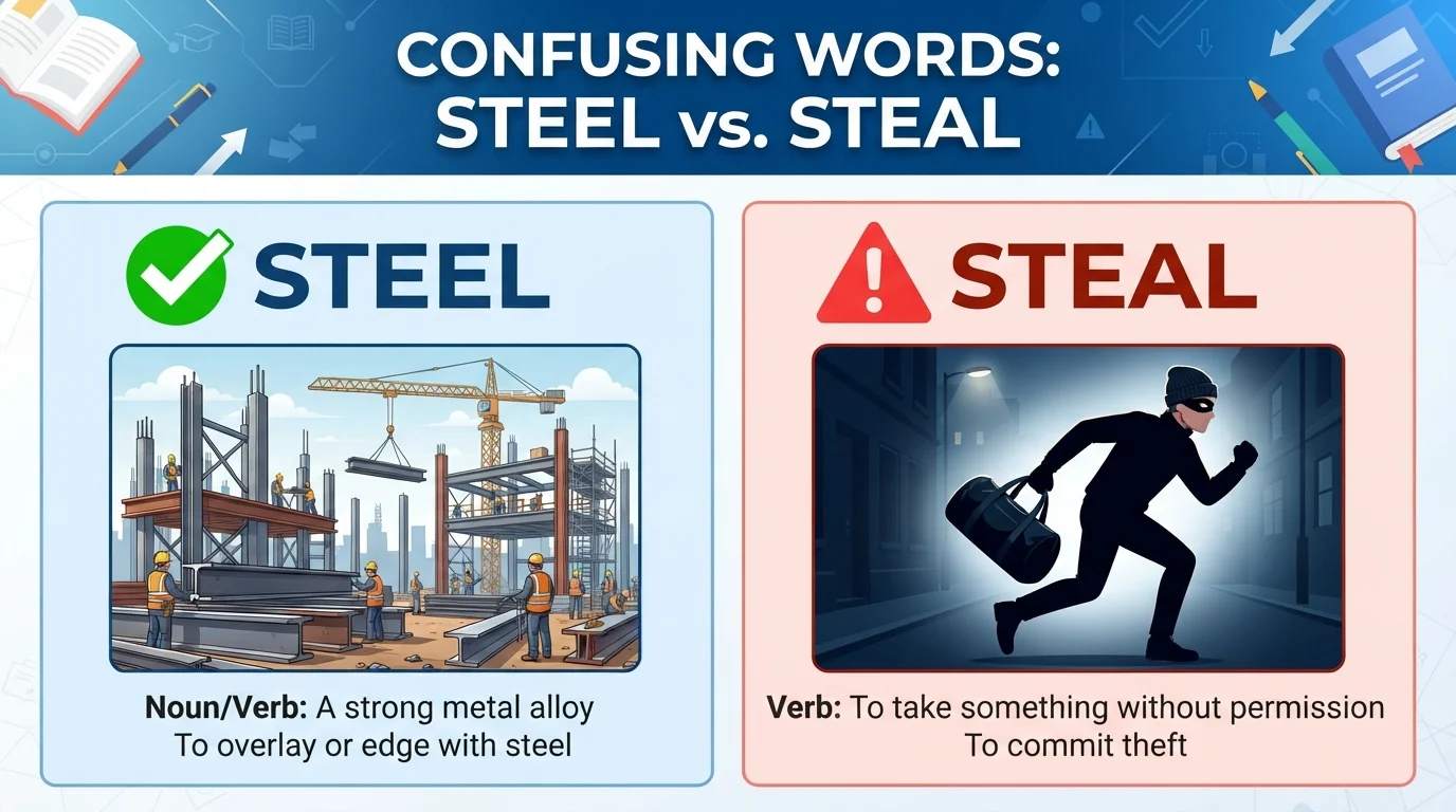steel or steal