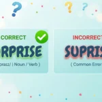 surprise or suprise