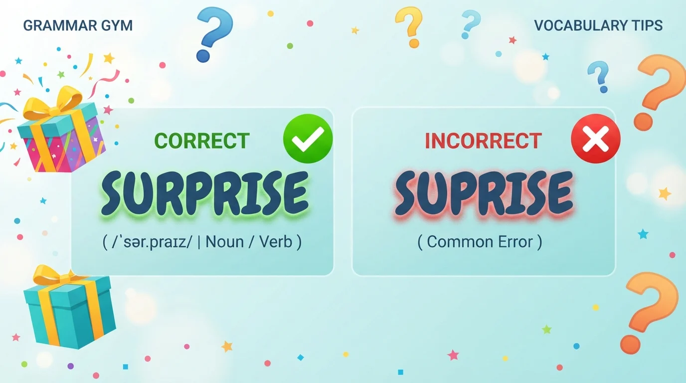 surprise or suprise