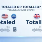totaled or totalled