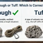 tough or tuff