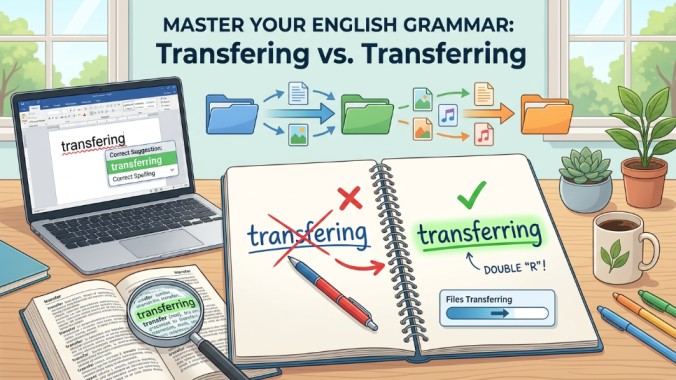 transfering or transferring
