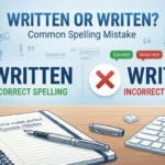 writen or written