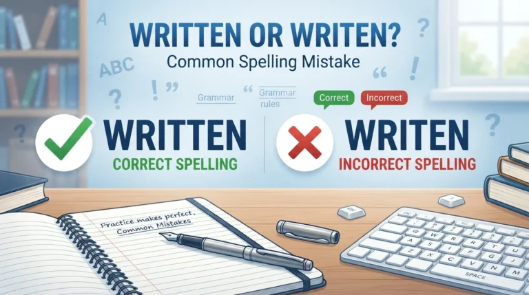 writen or written