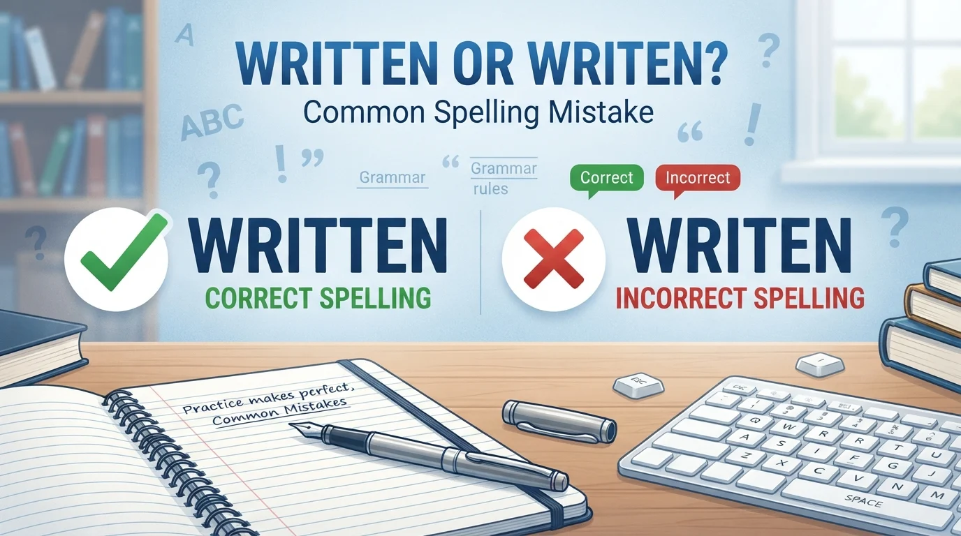 writen or written