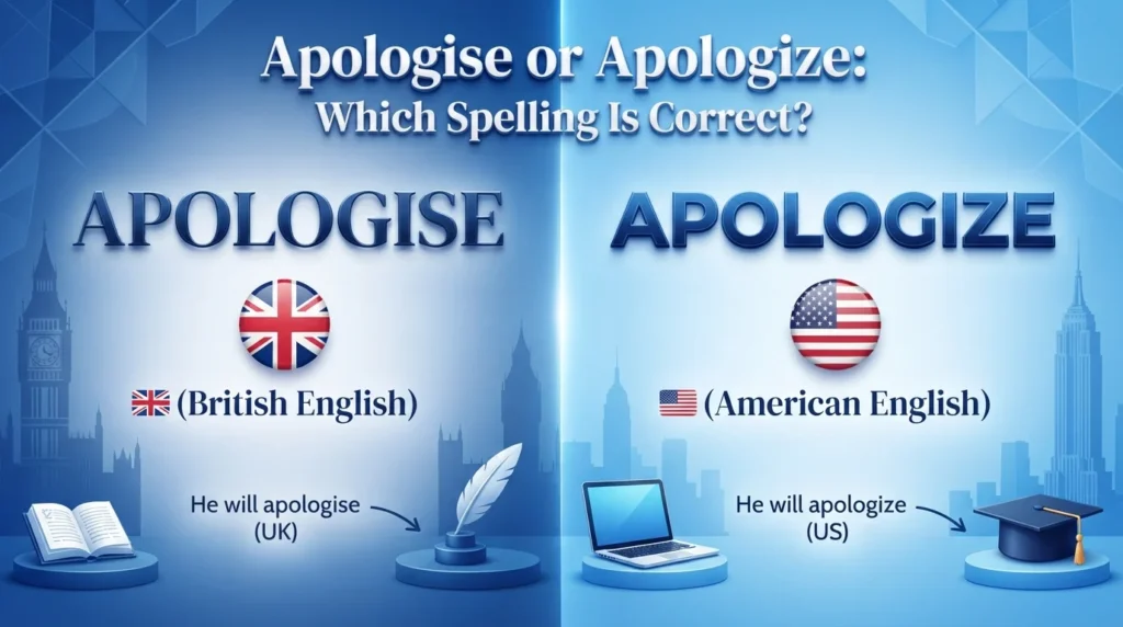 apologise or apologize