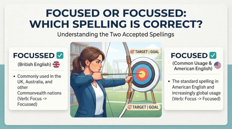 focussed or focused
