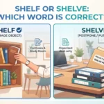shelf or shelve